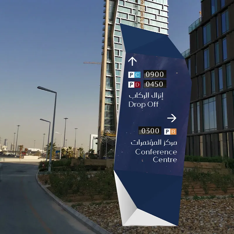Dynamic Wayfinding Signage